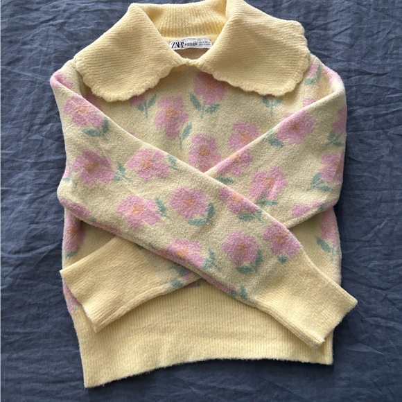 Zara Argyle Sweater - Picture 3 of 6